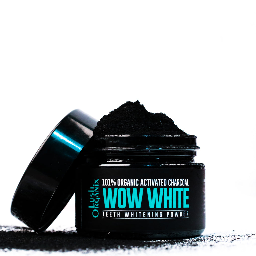 Wow White (Activated Charcoal Teeth Whitening Powder)
